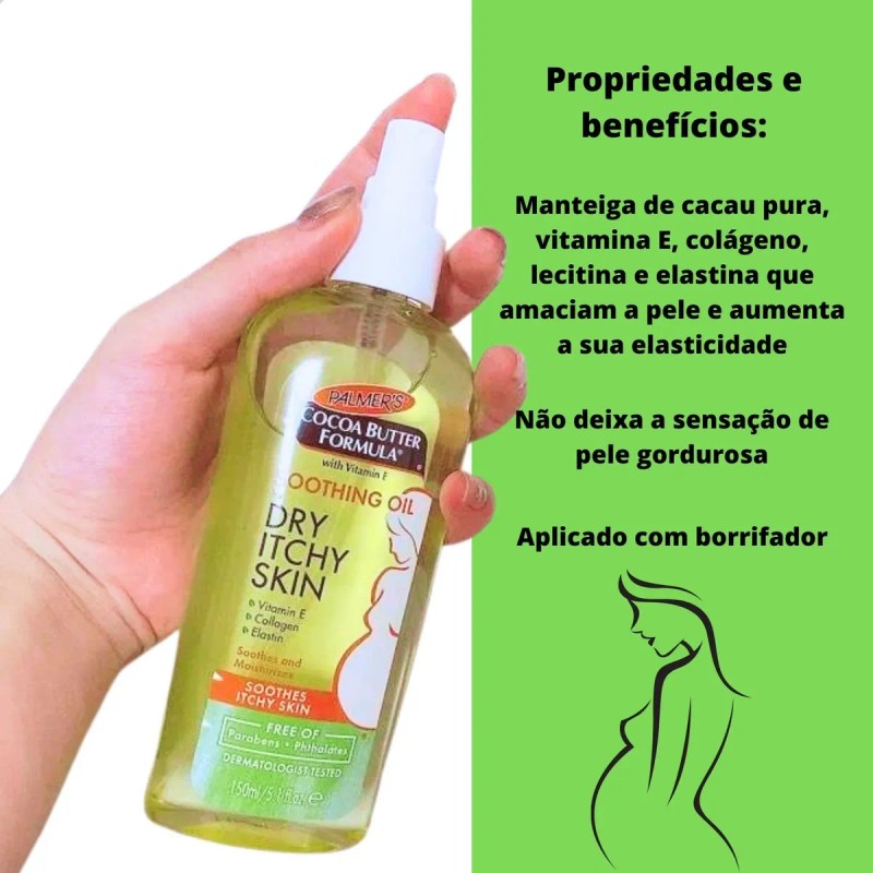 Aceite Calmante para Embarazadas Palmer's Cocoa Butter 150ml Importado