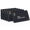 RFID Blocking Cards - 6 Pack Premium Contactless NFC Debit