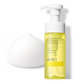 Dr365 V.C. Moisture Foaming Wash, Foaming Face Wash, Foam, Vitamin C, Pores, Cuticle Care, Skin Care, Sensitive Skin, Moisturizing, Synthetic Fragrance, Colorant Free, Tone Up, Naturally Derived, 5.1