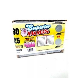 GAME Bingo Event Sealed Tickets-  Superior Hogs- Pack of 270- Great For Event