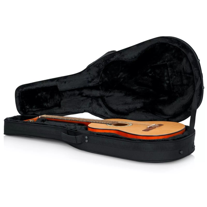 Gator Cases Lightweight Polyfoam Guitar Case For Classical Style Acoustic