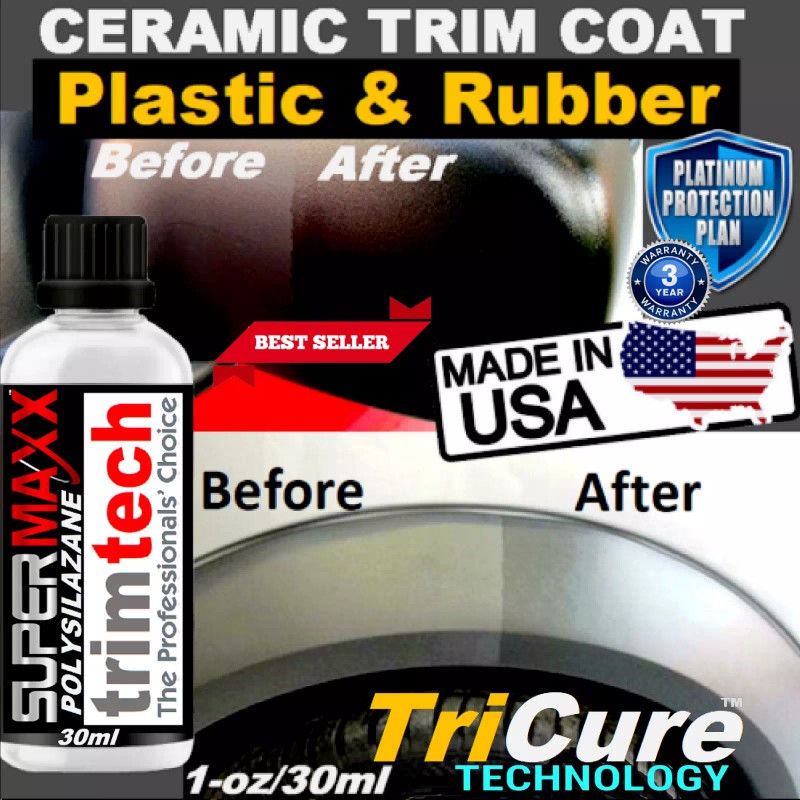 SUPERMAXX XTREME NANO CERAMIC TRIM COAT RUBBER & PLASTIC CERAMIC