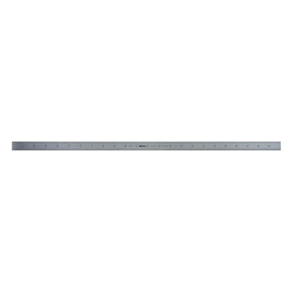 Mitutoyo 182-261, Steel Rule, 24" (4R), (1/8, 1/16, 1/32, 1/64"),