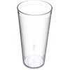 Carlisle 52248107 Stackable ShatterResistant Plastic Tumbler, 24 oz., Clear (Pack