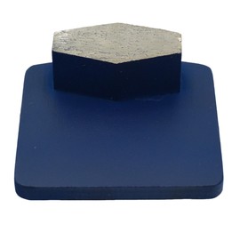 ACTINTOOL Single Hexagon Concrete Surface Preparation Floor Grinding Disc for Redi Lock Husky Floor Grinder (Pack of 3)