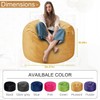 HABUTWAY Bean Bag Chair 3Ft Luxurious Velvet Ultra Soft Fur