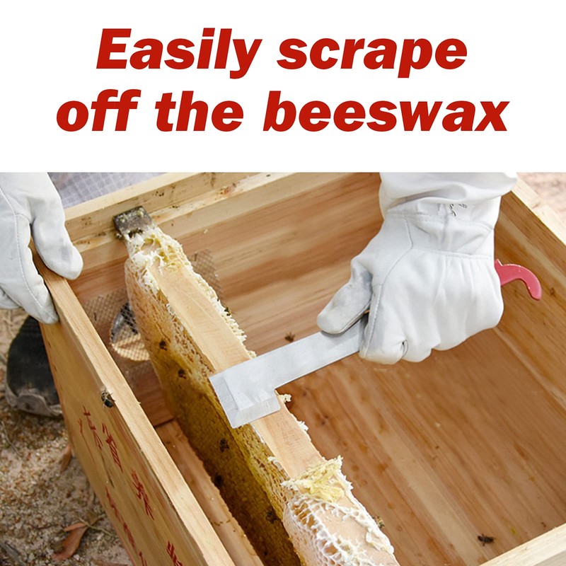 ValueHall Stainless Steel Bee Hive Tool 2 Pcs 10.5 Inch