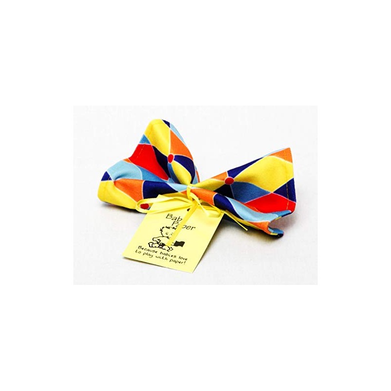 Baby Paper - Crinkly Baby Toy - Triangle Print