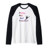 Hübsches, heißes und talentiertes Übungs-T-Shirt Raglan