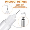 100 Pcs 0.34oz Narrow Tip Applicator Bottle Mini Needle Tip