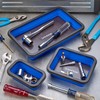 Collapsible Magnetic Parts Tray Set - 3 Different Size Tool