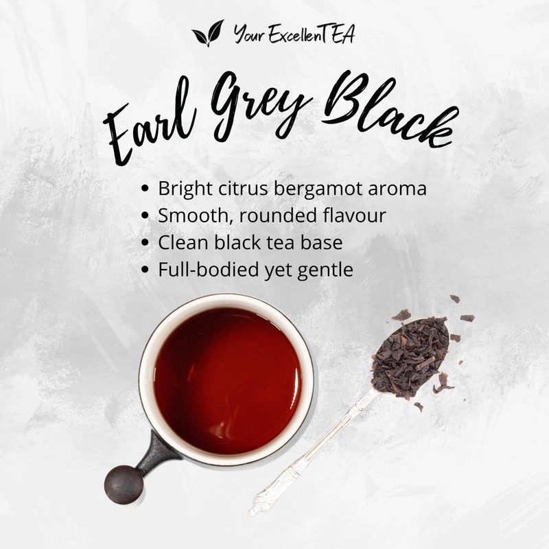 Earl Grey Loose Leaf Tea – Classic Bergamot Black Tea,