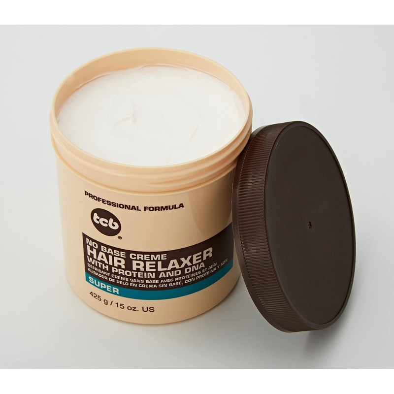 TCB No Base Creme Hair Relaxer with Protein and DNA
