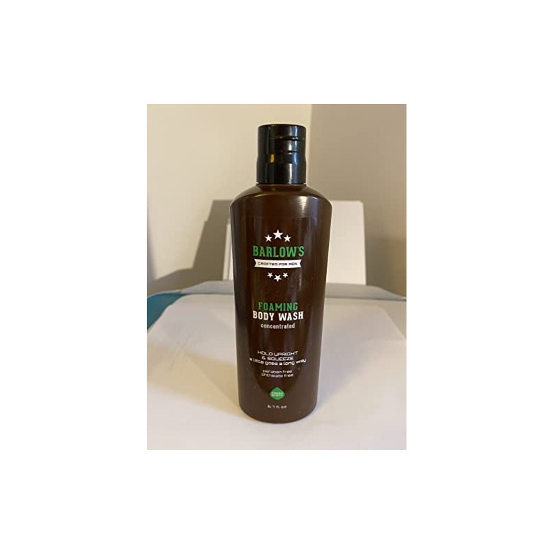 BARLOW'S FOAMING BODY WAS 6.7 FL OZ