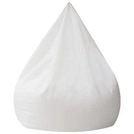 Lazy Sofa Liner Cover Replacement Comfortable Bag Liner Bag Washable Soft Inner Cover for Lazy Sofa White