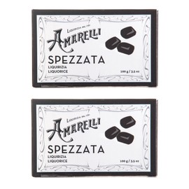 Amarelli - Spezzata Liquorice with its distinctive flavour - 2 x 100 g