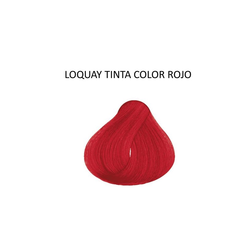 Tinte de Fantasía Tinta Color 2 tubos de 60g (ROJO)