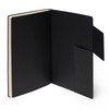 Links mynot00 Notebook, 17 x 24 cm 17 x 24 cm Black