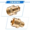 VekAuto Pressure Washer Connector, M14x1.5 to M22x1.5 Male and Female