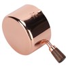 Sauce Pan Wooden Handle Rose Gold Stainless Steel Sauce Pot