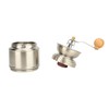 Manual Coffee Grinder Stainless Steel Solid Wood Hand Coffee Bean