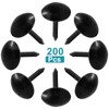 Piutouyar 200 Pcs Black Upholstery Tacks Antique Metal Thumb Tacks