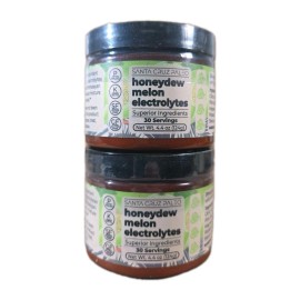 Santa Cruz Paleo 2x Sugar-Free Honeydew Melon Electrolyte Powder 4.4oz Hydration Recovery Drink