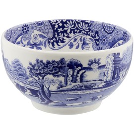 Spode BLI0343 Medium Bowl, Blue, Dip Bowl, 4.5 inches (11.5 cm), Blue Italian
