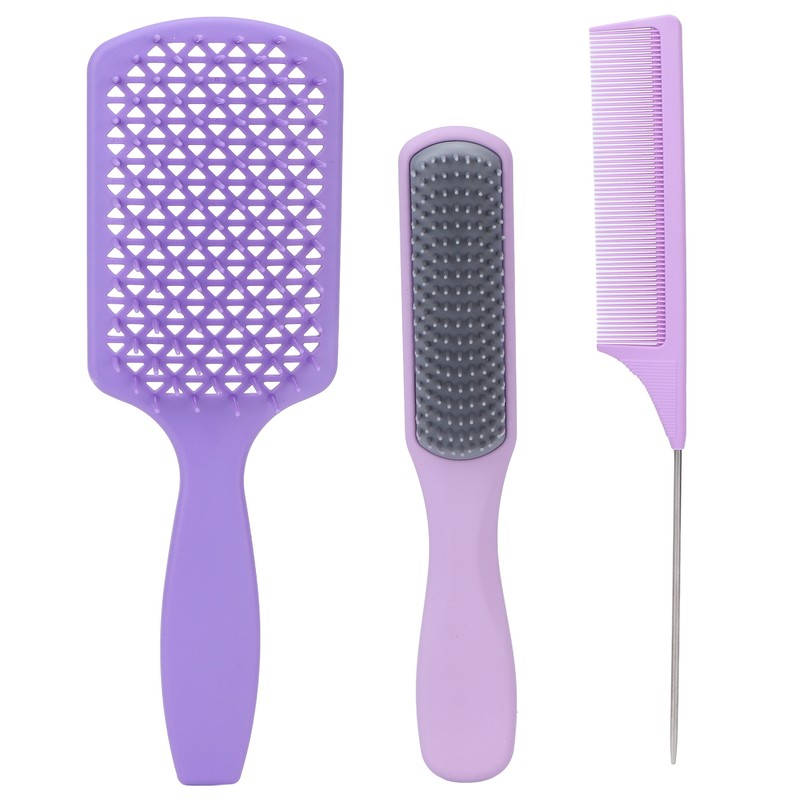 Hair Comb Set Heat Resistant Anti Static Good Hand Feel