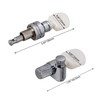 logyues 5pcs Sliver Alloy Banjo Geared Machine Head Gear ratio: