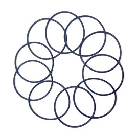 NuoZun 10Pcs Seal O-Ring Float Bowl Gasket for Honda GX120 GX140 GX160 GX200 GXV120 GXV140 GXV160 Carburetor Replacement 16010-ZE1-812 Lawn Mower Accessories