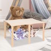 Fenteer Guinea Pig Hammock Hideout with Wooden Stand Double Hammocks