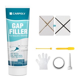 Tile Grout Repair Kit, Black Grout Filler for Bathroom, Kitchen, Rstore & Renew Tile Joints Line, Triple Protection, Fast Drying Shower Grout with Tools(Black, 5.29oz/150g)