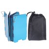 Folding Camp Stove Windshield,Folding Camping Stove Windscreen 9 Plates Aluminum