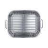 Tramontina 16.75-Inch Stainless Steel Roasting Pan with Rack, Flared Edge