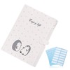 1 Pcs Cute Cartoon Plastic A4 Expanding File Folder Pockets