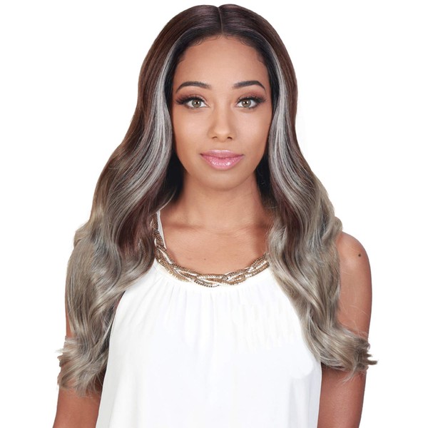 Zury Sis Synthetic Royal Pre-Tweezed Swiss Lace Front Wig - SW LACE H LADY (FFT TOFFEE)