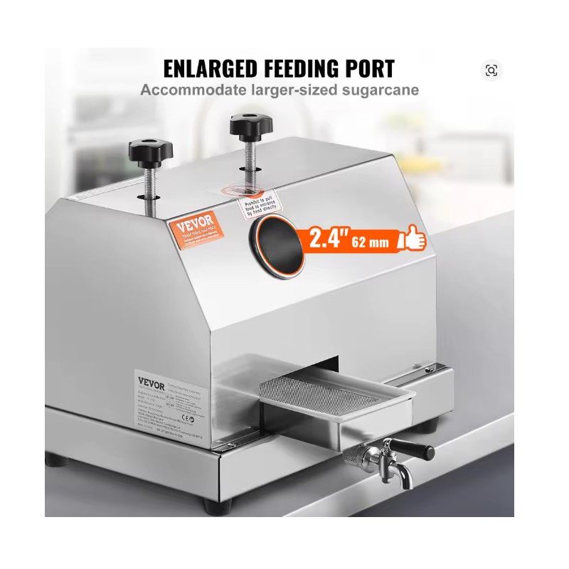 Toolzia Commercial Sugar Cane Juicer Machine - High Output