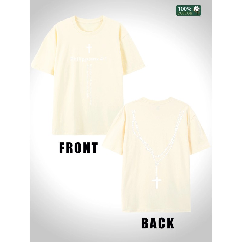 2025 Summer Basic Mens Cotton Tee Oversized 5 Colors USA