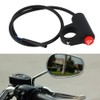Motorcycle Hazard Warning Light Switch 12V Double Hazard Indicator Handlebar