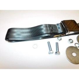 International Harvester Scout 80 800 Period Correct Latch Lap Seat Belt Kit Gray