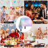 3 Pack Iridescent Tablecloth, 54" x 108" Birthday Party Table