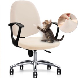 Computer Office Chair Cover - Protective Stretchable Chair Covers Stretch Chair Slipcover, Removable Washable Universal Armchair Cover Slipcove Chair Seat Cover Protector Cover