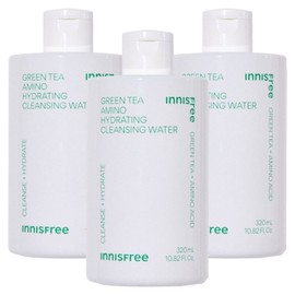 Innisfree Green Tea Amino Moisture Cleansing Water, 320ml, 3 pieces / 이니스프리 그린티 아미노 수분 클렌징 워터, 320ml, 3개