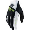 100% Celium Gloves Black/White Glove Size S 2021 Cycling Gloves