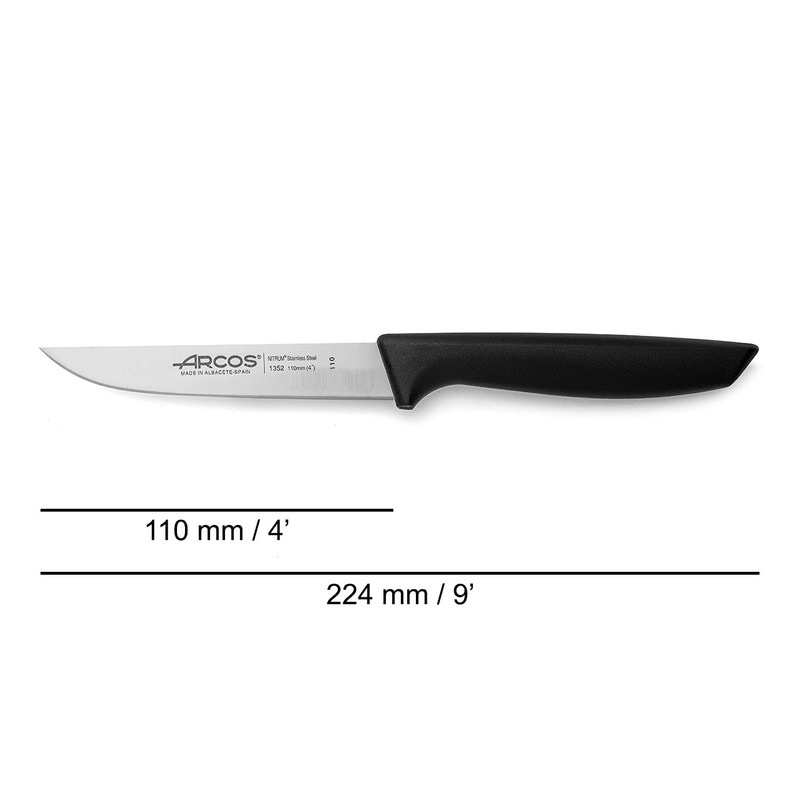 Arcos Serie Niza - Schälmesser - Klinge Nitrum Edelstahl 85