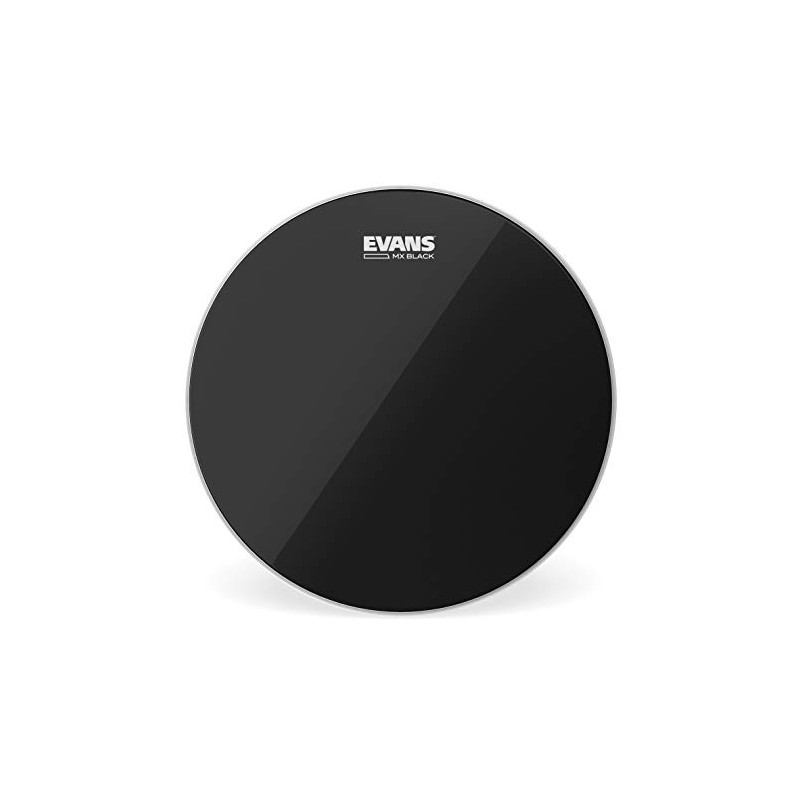 Evans MX Black Marching Tenor Drumhead, 14 Inch