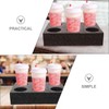 Colcolo 2x Takeout Cup Holder Multi Holes Sponge Coffee Beverage