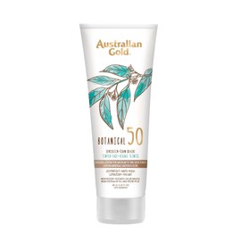 Australian Gold SPF 50 Botanical Tinted Mineral Suncreen for Medium to Tan Skin Tones, 88 ml (Pack of 1)