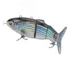 Simulated Swimming Fish Electric Bait, Automatic Floating LED Light Swimbait,